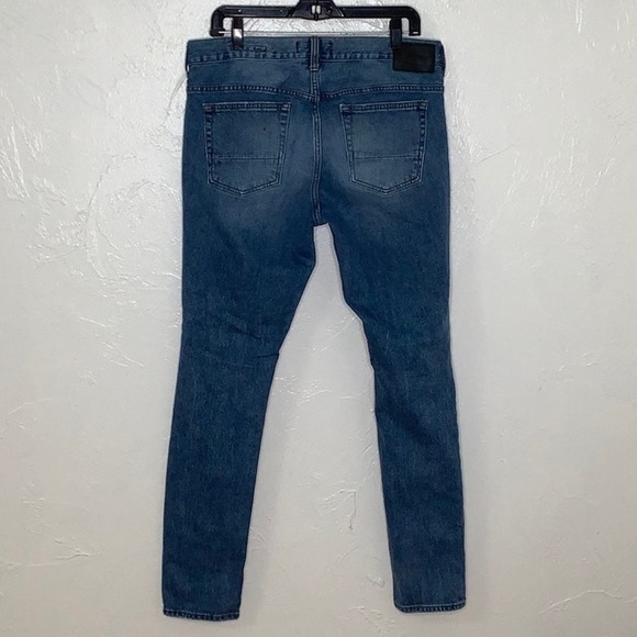 Pacsun Destructed Stacked Skinny ripped jeans men size 32 X 30 EUC - Picture 3 of 12